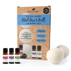 Eco-Friendly Wool Dryer Balls & Laundry Blends Set