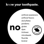 Eco-Friendly Activated Charcoal Teeth Whitening Toothpaste