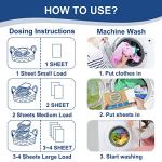 Eco-Friendly Laundry Detergent Sheets - Fresh Linen 200 Loads