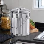 Eco-Friendly Steel Composter with Charcoal Filter