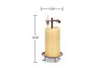 Eco-Friendly 80-Hour Vertical Beeswax Candle