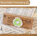 Eco-Friendly Wooden Dish Brush & Sponge Set