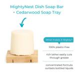 Lemon-Scented Eco-Friendly Dish Soap Bar Bundle