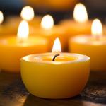 Eco-Friendly Beeswax Tea Light Candle Set (24)
