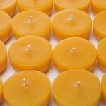 Eco-Friendly Beeswax Tea Light Candle Set (24)