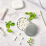 Eco-Friendly Chewable Toothpaste Tablets - Peppermint 60 Pack