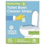 Eco-Friendly Toilet Bowl Cleaner Strips - Non-Toxic, Safe