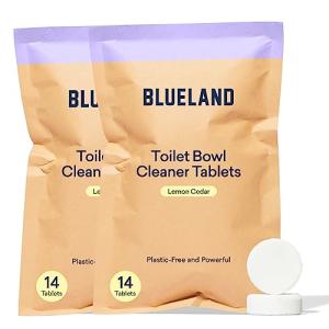 Eco-Friendly Toilet Bowl Cleaner Refills - 28 Tablets