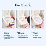 Eco-Friendly Toilet Bowl Cleaner Refills - 28 Tablets