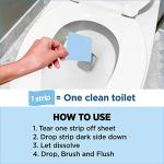 Eco-Friendly Toilet Bowl Cleaner Strips - Non-Toxic, Safe