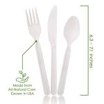 Compostable Cutlery Set: 380 Eco-Friendly Utensils