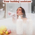 Reusable Eco-Friendly Shampoo and Conditioner Bottles - 4-Pack