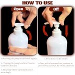 Reusable Eco-Friendly Shampoo and Conditioner Bottles - 4-Pack