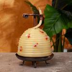 Eco-Friendly 70-Hour Yellow Beehive Candle