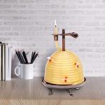 Eco-Friendly 70-Hour Yellow Beehive Candle