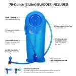 Unigear Hydration Pack with 2L Water Bladder