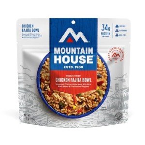 Mountain House Chicken Fajita Bowl - Freeze Dried Meal