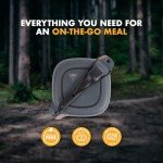 UCO 6-Piece Camping Mess Kit with Spork