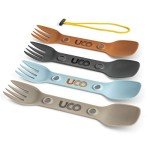 UCO 3-in-1 Utility Spork Set, 4-Pack