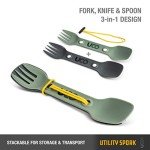 UCO Utility Spork Set: 2 Camping Utensils