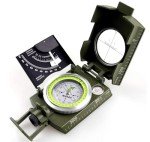 Military Lensatic Compass with Carrying Bag