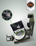 Military Lensatic Compass with Carrying Bag