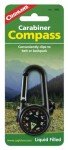 Coghlan's Carabiner Compass for Emergency Kits