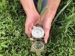AOFAR Waterproof Military Compass with Pouch