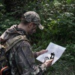 Military Lensatic Compass with Carrying Bag