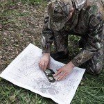 Military Lensatic Compass with Carrying Bag