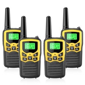 MOICO Walkie Talkies with Flashlight - 4 Pack