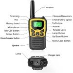 MOICO Walkie Talkies with Flashlight - 4 Pack