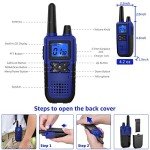 Topsung Rechargeable Walkie Talkies - 3 Pack