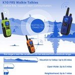 Topsung Rechargeable Walkie Talkies - 3 Pack