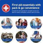 Essential 110-Piece First Aid Kit for Emergencies