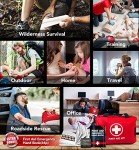 330-Piece Waterproof First Aid Kit for Emergencies