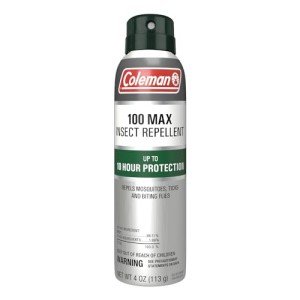 Max DEET Insect Repellent Spray - 4oz Bottle
