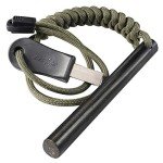 Ferrocerium Fire Starter Kit with Paracord Handle