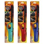 Multi-Utility Lighters - 3 Pack Assorted Colors