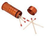 Waterproof Matchbox Canister for Outdoor Emergencies
