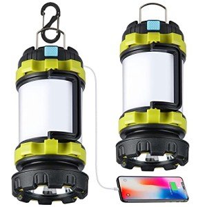 Rechargeable LED Camping Lanterns with Power Bank