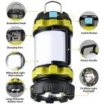 Rechargeable LED Camping Lanterns with Power Bank