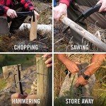 Camillus 3-in-1 Hatchet, Hammer & Folding Saw