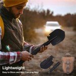 Foldable Survival Shovel for Emergencies and Camping