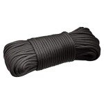 550 Paracord Rope, 100 Feet - High Strength, Black
