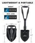 Compact Folding Shovel for Emergencies and Outdoors