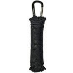 50 ft Paracord with Carabiner for Camping