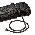 550 Paracord Rope, 100 Feet - High Strength, Black