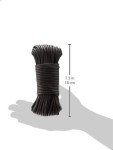 550 Paracord Rope, 100 Feet - High Strength, Black
