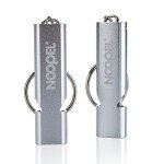 2 Pack Emergency Safety Whistles with Keychain
